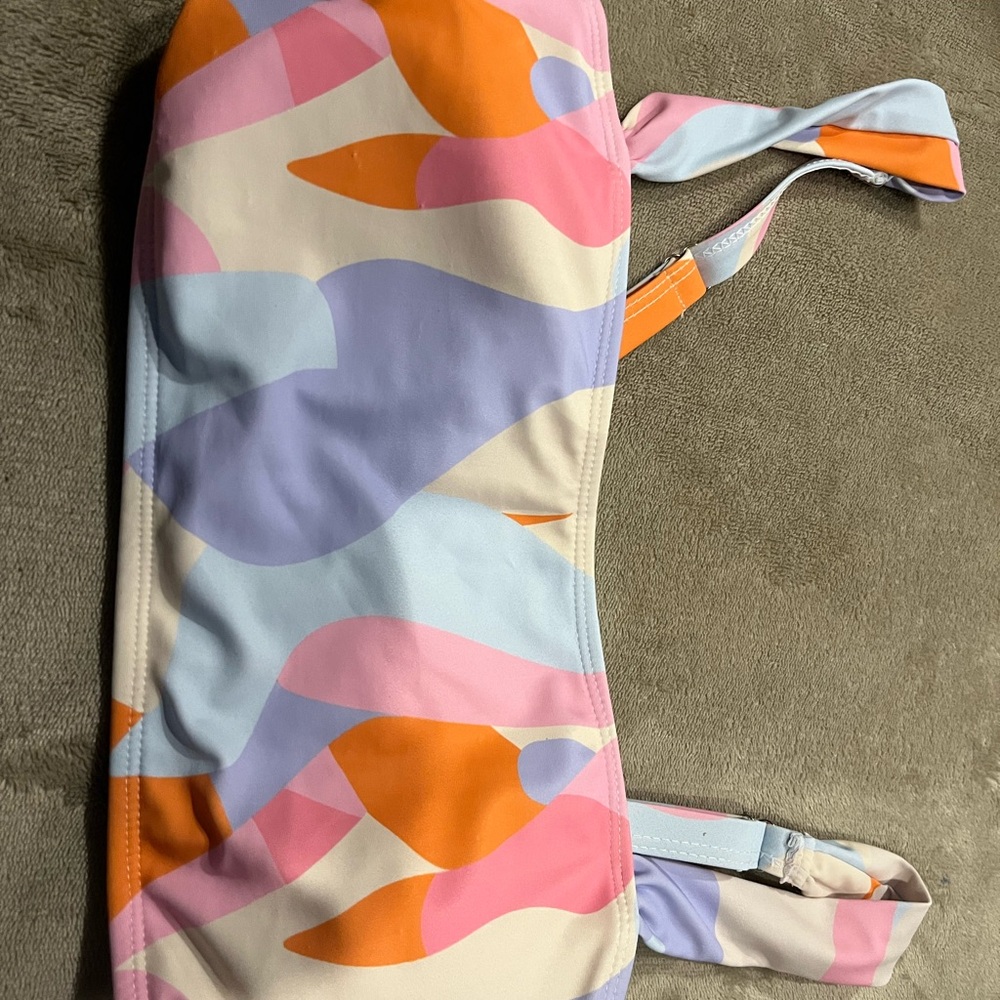 Colorful Abstract Bikini Top